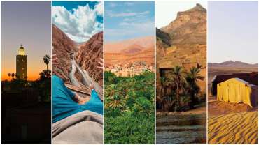 Day 1 : Marrakech – Tichka – Ait Ben Haddou –  Agdez – Zagora