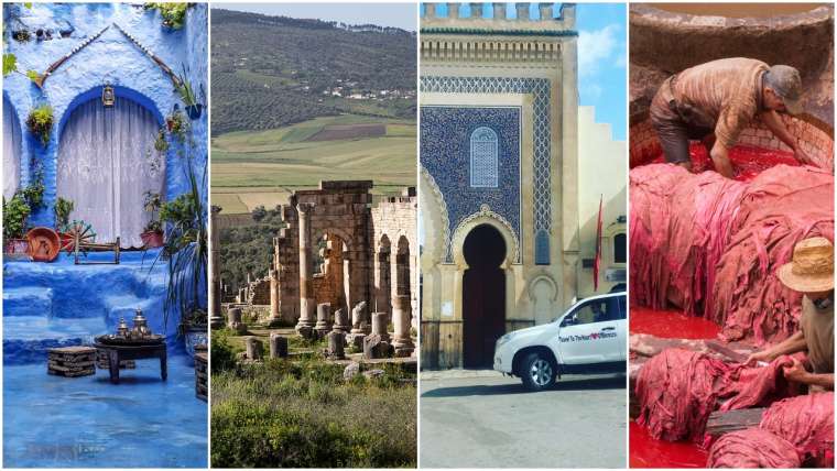 Day 4 : Chefchaouen – Volubilis – Meknes – Fez